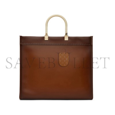 FENDI BROWN LARGE SUNSHINE TOTE (40.5*35*21.5cm) 